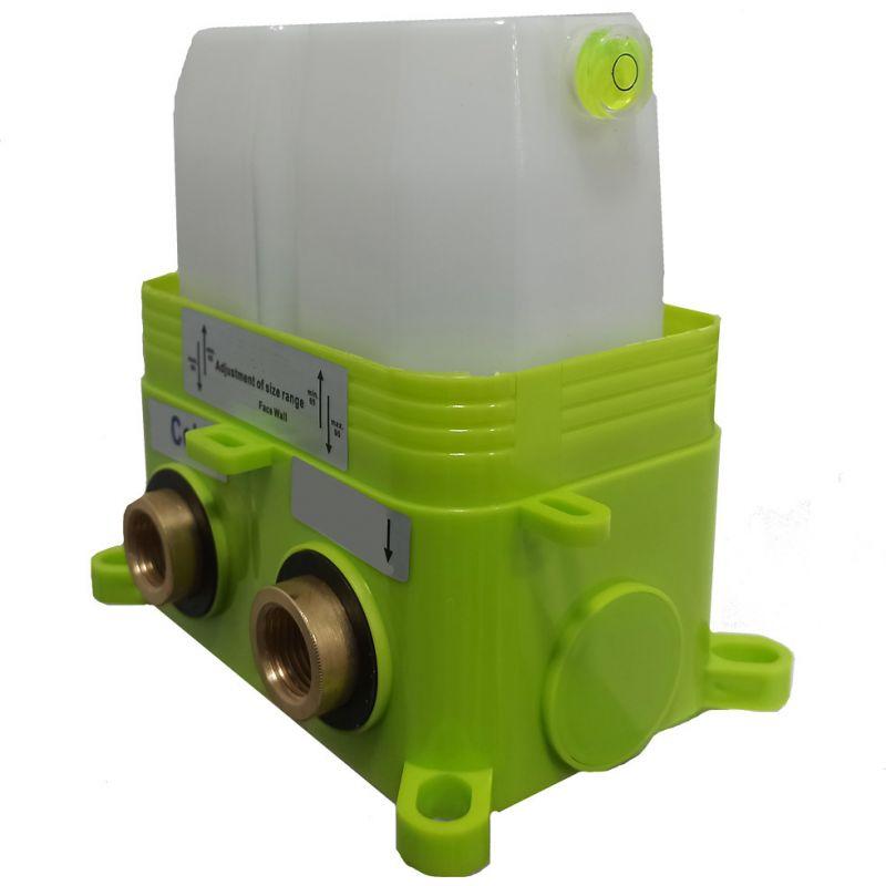 Kit de douche thermostatique à encastrer TILSO chromé