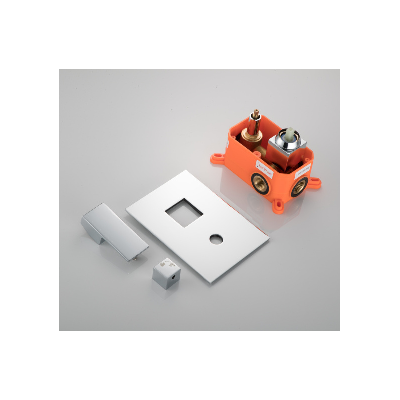 Kit de douche à encastrer JAITO chrome