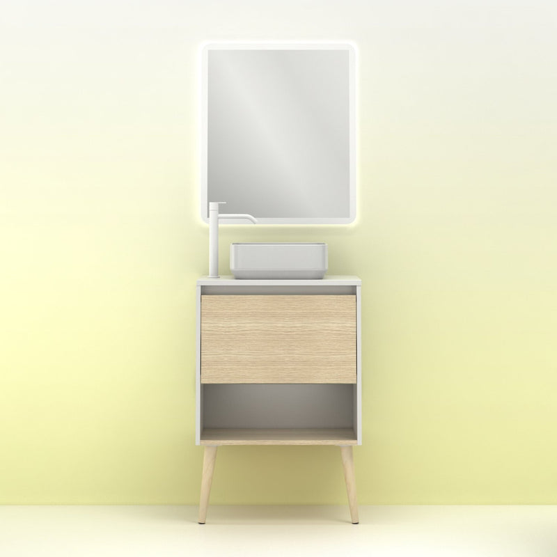 Meuble salle de bain NARA 60 cm.