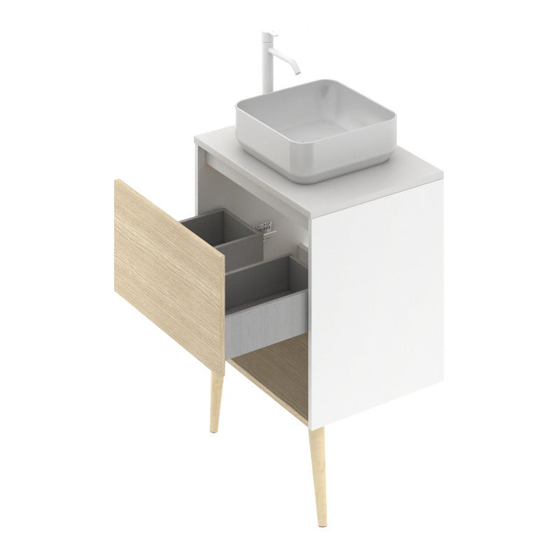 Meuble salle de bain NARA 60 cm.