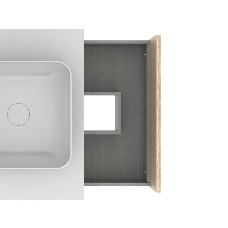 Meuble salle de bain NARA 60 cm.