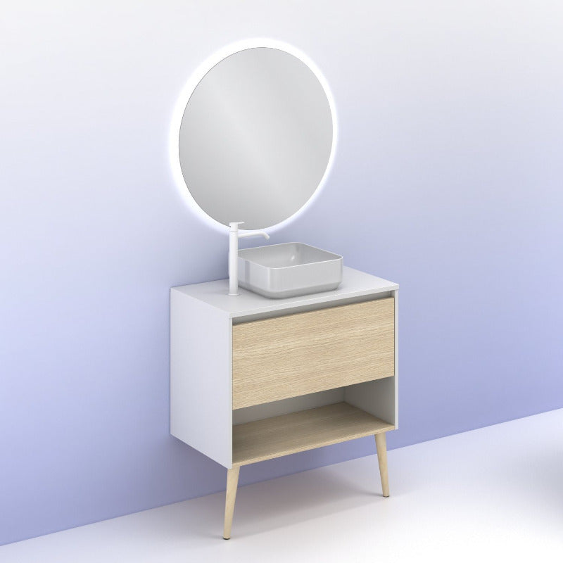 Meuble salle de bain NARA 80 cm.