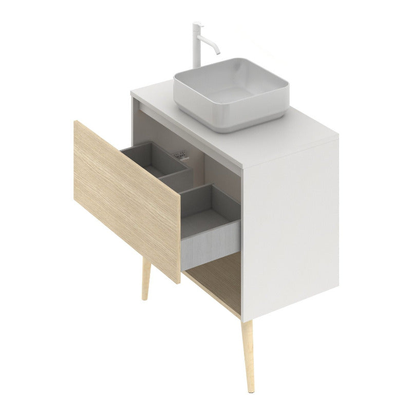 Meuble salle de bain NARA 80 cm.