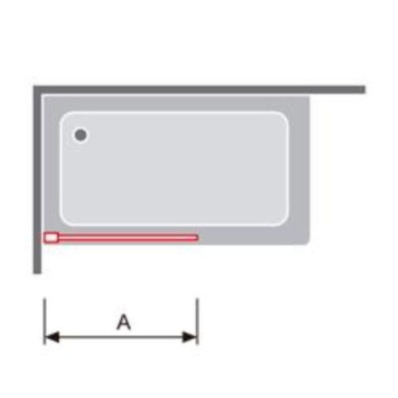 Pare-baignoire fixe S300