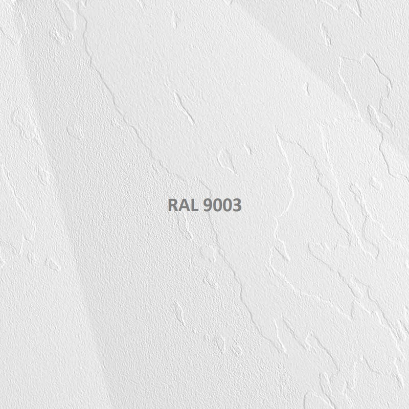 Texture et coloris - Receveur de douche extra plat ARCO en résine surface ardoisée blanc - Le Monde du Bain