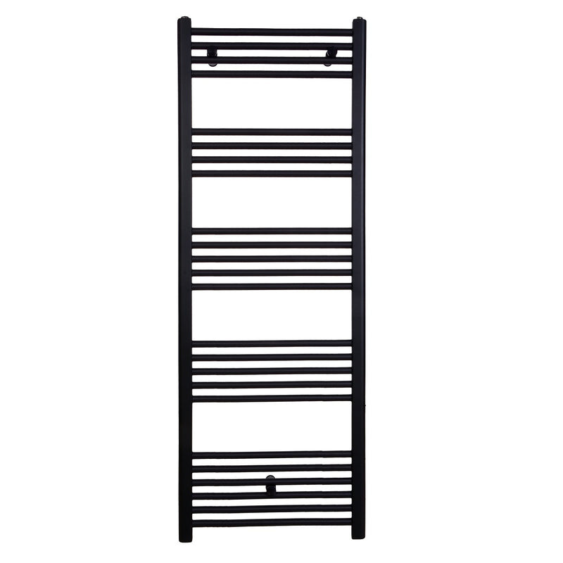 Radiateur sèche-serviettes eau chaude CODA 160 x 60 cm noir mat