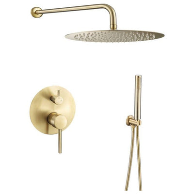 Kit de douche à encastrer TIKO doré or